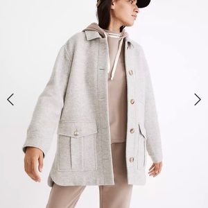 Madewell Belrose Wool Shirt Jacket XS